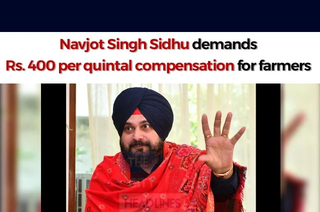 NAVJOT SINGH SIDHU ON FARMERS