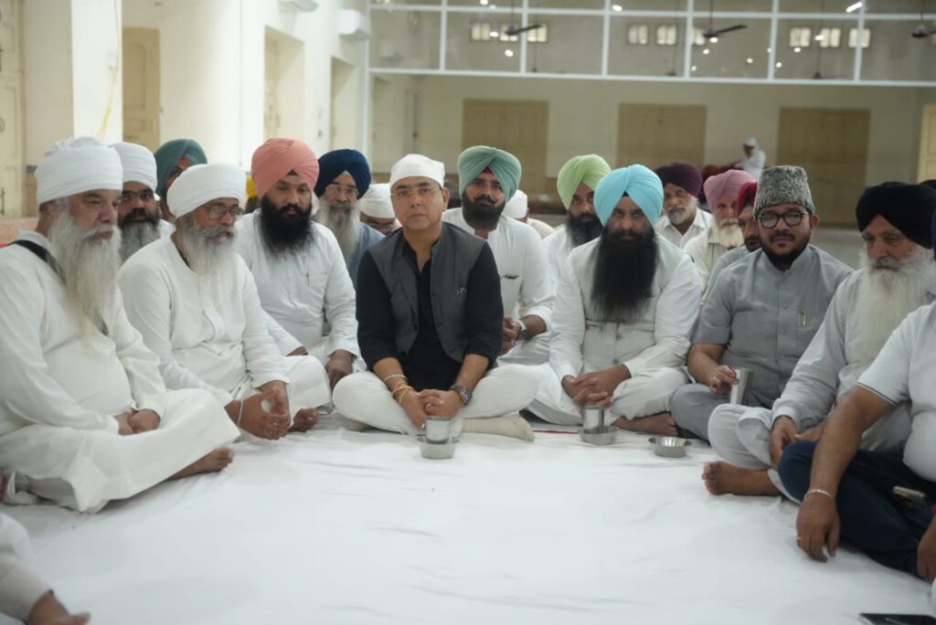 Cabinet Minister Aman Arora expressed deep sorrow on demise of Sant Baba Baljinder Singh Ji