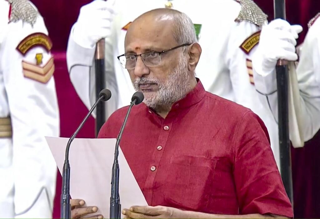 CP Radhakrishnan Takes Oath As 15th Vice President Of India